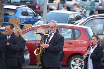 Procesión religiosa por el Valle de Jinámar-Telde (Foto F.J. Santana)